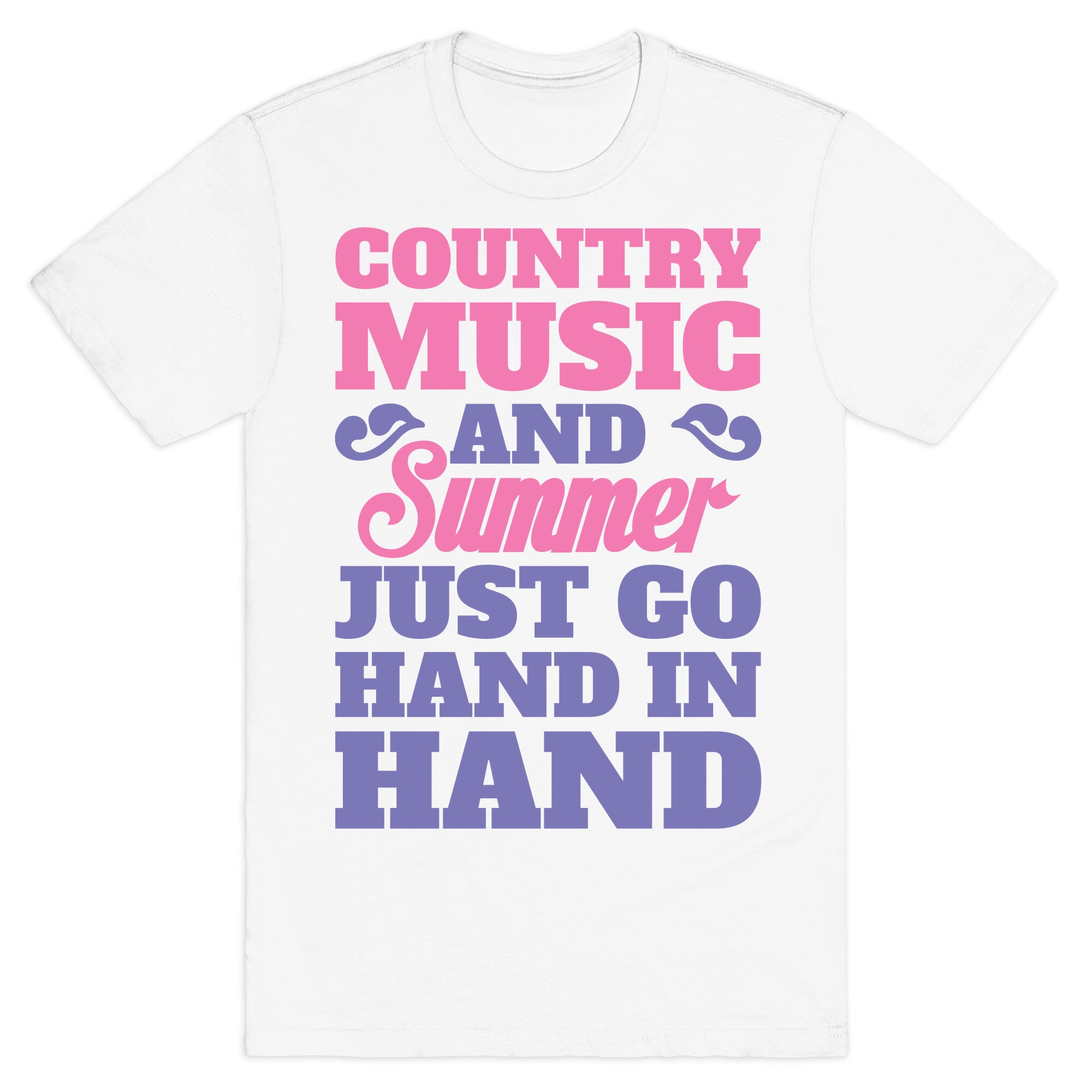 Country Music and Summer T-Shirt